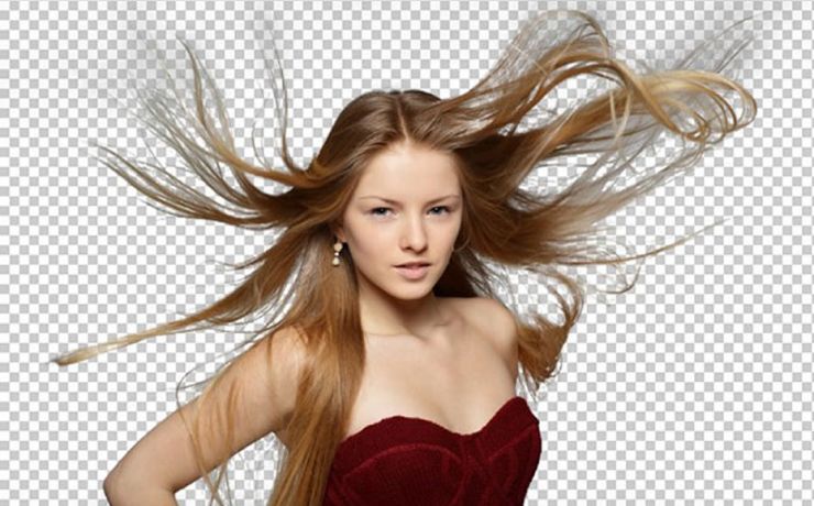 Haren vrijstaand maken in photoshop